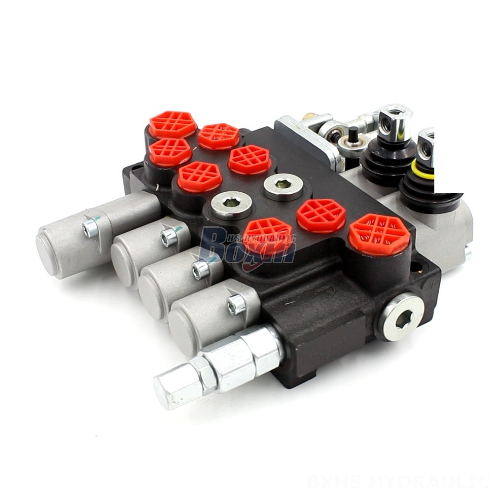 P40 Manual and Joystick 4 Spool Monoblock Directional Valve | Global Manufacturer main image